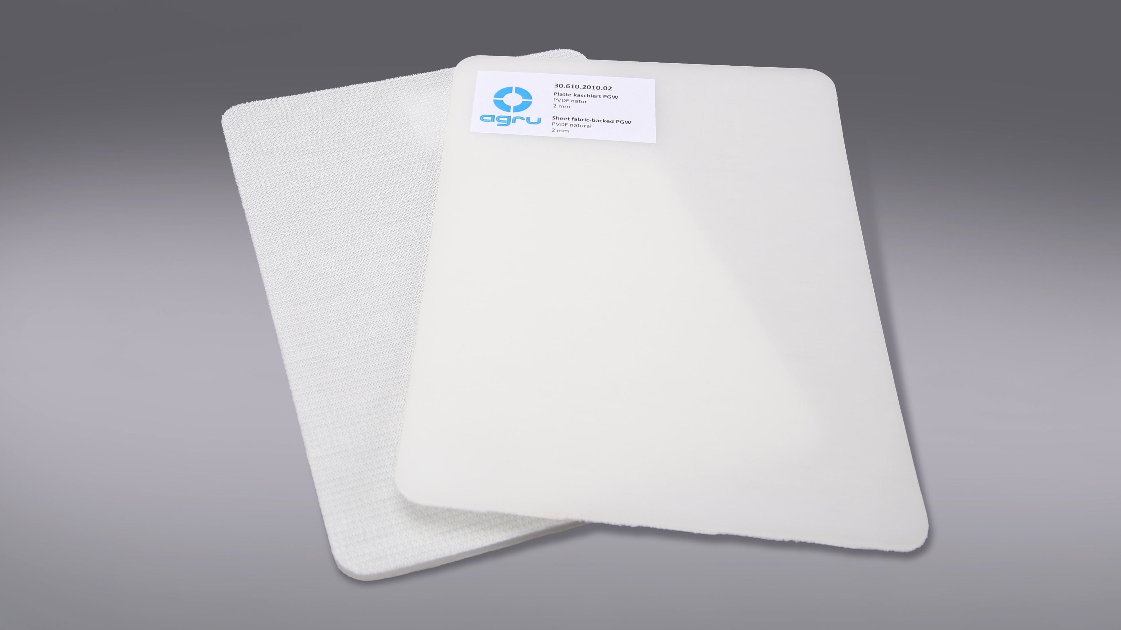 Sheets with polyester lamination
