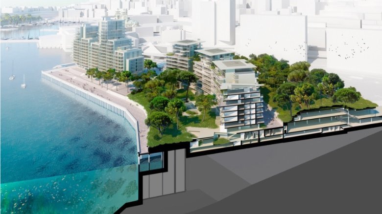 Monaco erweitert Stadtgebiet mit agru XXL Rohren