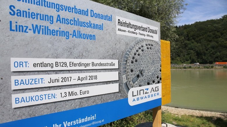 Reinhaltungsverband Donautal AGRU grabenlose rohrsanierung