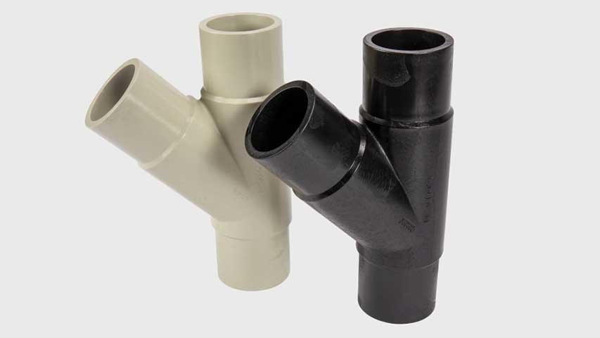 Tee 45° injection moulded Tee 45° injection moulded