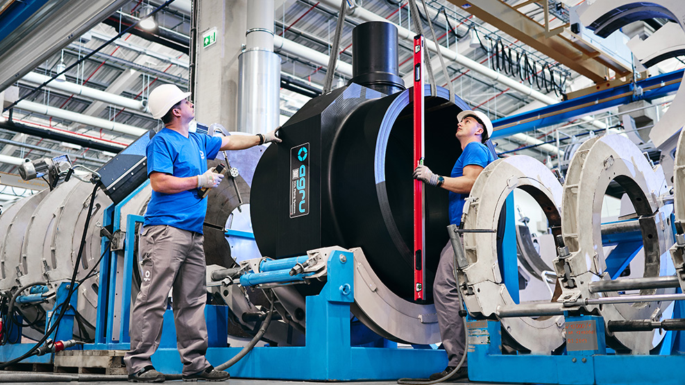 Tailor-made fittings for pipeline construction from AGRU